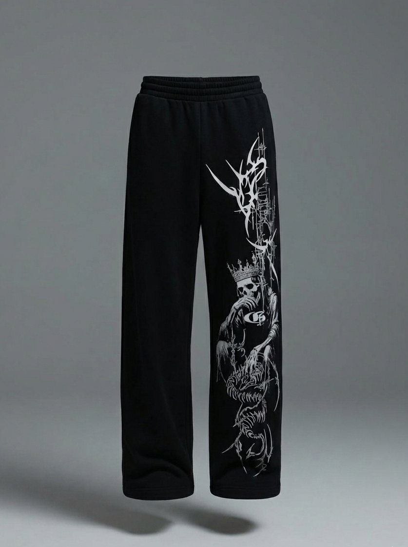 Printed Track Pant