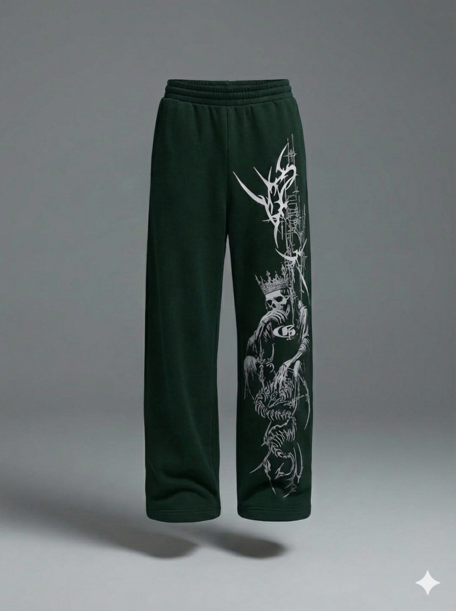 Printed Track Pant